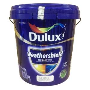 Sơn ngoại thất cao cấp Dulux Weathershield mờ - BJ8 - 15L