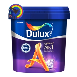 sơn nội thất 5 trong 1 diamond glow dulux